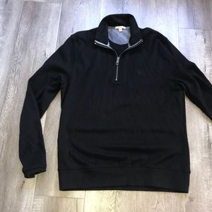 Burberry black sweater, size xl